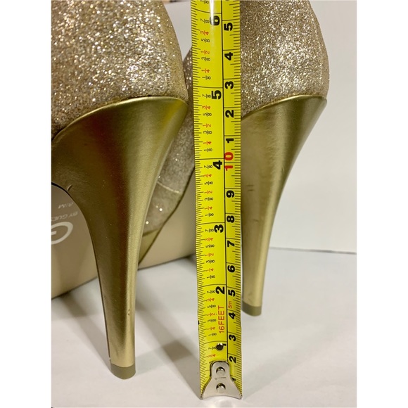 Glitter gold sexy high heels - Picture 8 of 8
